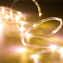 SWANEW 10 Meter LED Lichterschlauch Außen, Wasserfest LED Schlauch, mit Fernbedienung & Timer, Dimmbar & Memory-Funktion, IP65 [Energieklasse F]