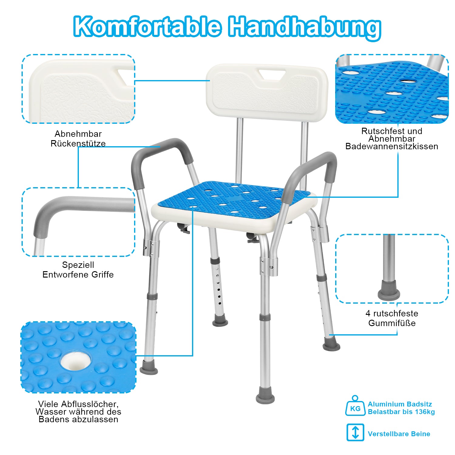 Duschhocker Duschstuhl