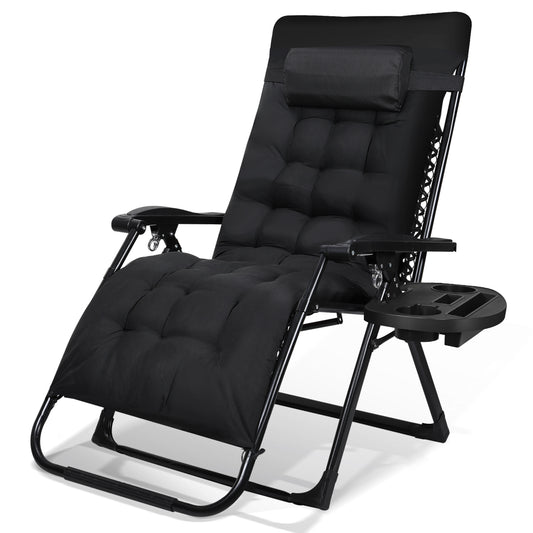 SWANEW Sonnenliege, Liegestuhl, klappbar Gartenstuhl, Relaxsessel Liege