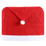 SWANEW 6/12er Set Weihnachten Stuhlhussen, Stuhlbezüge,  stuhlüberzug Stretch