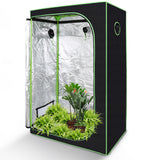 SWANEW Grow Zelt, Growschrank für Homegrow, Indoor Anbauzelt, Lichtdicht und Wasserdicht Pflanzzelt, Zuchtzelt