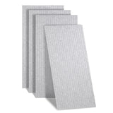 SWANEW Akustikpaneele selbstklebend, Akustikplatten, Hohe Dichte Wandakustik, 120x60cm