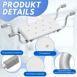 SWANEW Badewannensitz bis 136Kg Dusche Sitz Badesitz Wannensitz