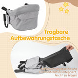 SWANEW Tischsitz Faltbar Babysitz, Verstellbar Sitzerhöhung, für 2-8.5cm Dicke Tische