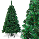 SWANEW Künstlicher Weihnachtsbaum, PVC Schwer Entflammbar, mit ständer, Weihnachtsdeko