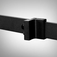 SWANEW Schiebetürsystem Schiebetürbeschlag Set Diamant Laufschiene für Schiebetüren 0,9M Track Rail Länge Holz-Gewichtskapazität 150kg Schiebetür Schiene Set Glasschiebetür Komplettset