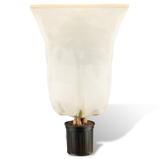 SWANEW Winterschutz für Pflanzen 100g/㎡, mit Reißverschluss & Kordelzug, Frostschutz für Kübelpflanzen Überwinterung und Obstbaum