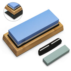 SWANEW Schleifstein Abziehstein Wetzstein Doppelseitig Messerschärfer 1000/6000