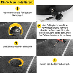  Elektrische Parkplatzsperre – Klappbarer Absperrpfosten