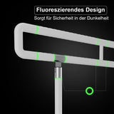 SWANEW Wandstützgriff Toilette, Klappgriff Haltegriff Dusche, Rutschfeste WC Aufstehhilfe Sicherheitsgriff