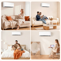 SWANEW Heizlüfter Keramik 2000W, Wandheizung, Wifi Elektroheizung, mit Fernsteuerung