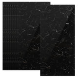 SWANEW Wandpaneel Marmoroptik 60x30cm, Klebefliesen Selbstklebende