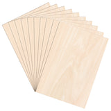 SWANEW Sperrholzplatte, Sperrholz, A3/A4, 3mm, Linde holzplatte, für Modellbau, Laserschnit