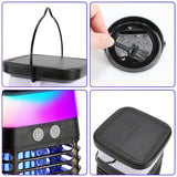SWANEW Solar Insektenvernichter Licht UV-Licht Mückenlampe LED Elektrich RGB