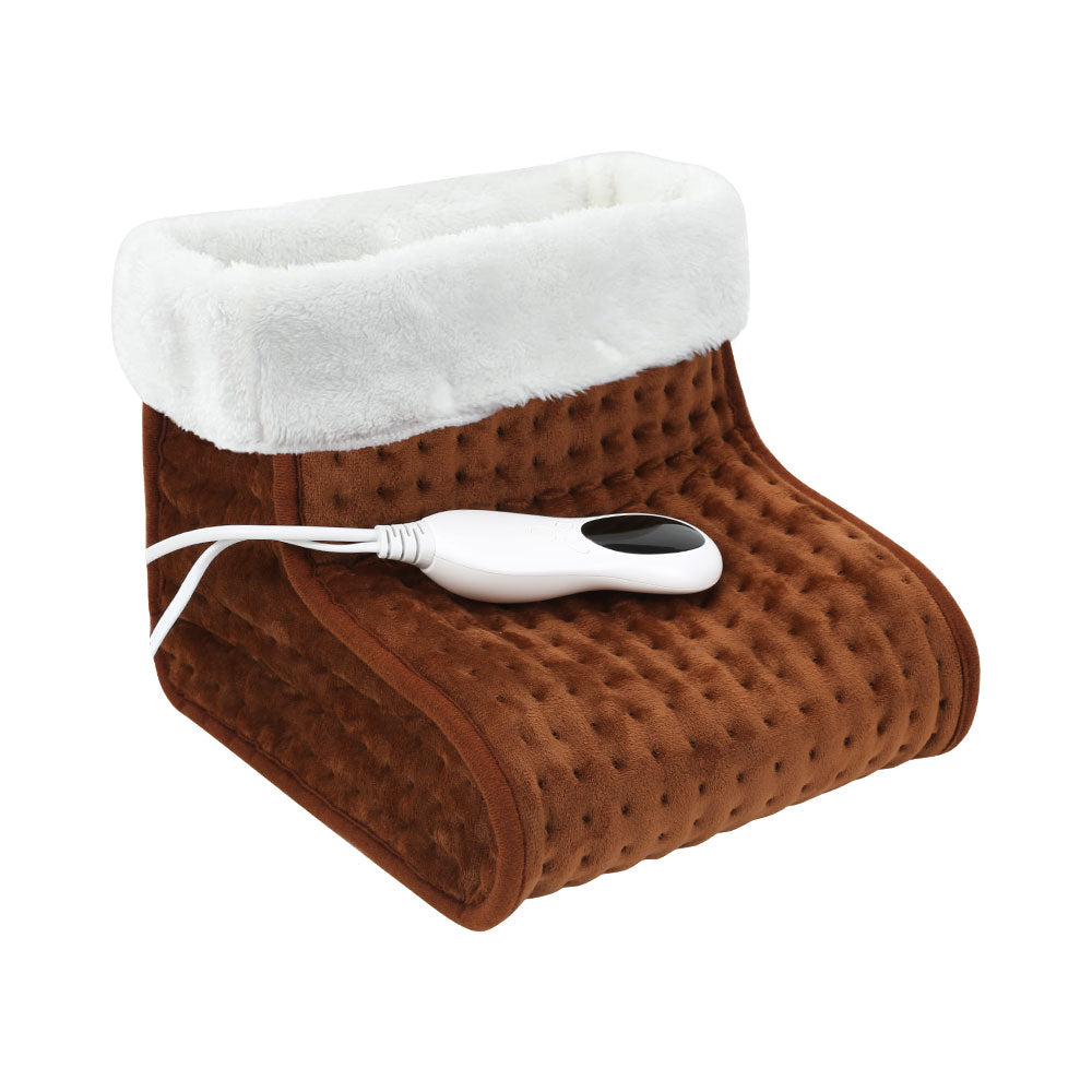 SWANEW Fußwärmer, Waschbarem, mit 10 Temperaturstufen, 45/90/120 Minuten Timer, Elektrische Fußheizung geeignet bis Schuhgröße 46