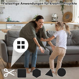 SWANEW Filz Selbstklebend, Filzgleiter, Filzplatte, für Van Innenraum