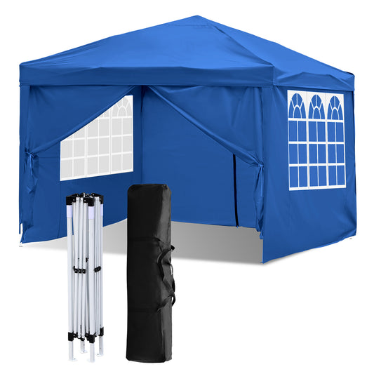 SWANEW Faltpavillon, UV-Schutz Pop Up Pavillon, Partyzelt, 3x3m, Wasserdicht