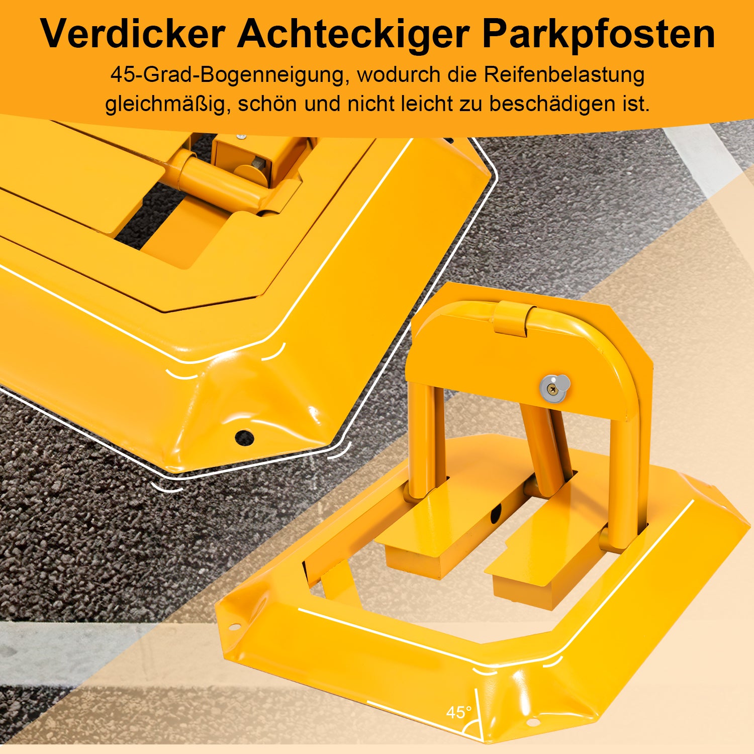 Parkplatzsperre