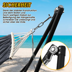Hängematte mit Gestell