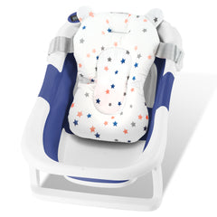 SWANEW 50L Baby Badewanne, Faltbare babywanne mit Anti Stütze, baby wanne mit Echtzeit-Temperaturmessung, Badewanneneinsatz Baby-Badewanne, für Babys 0-6 Jahre