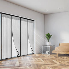 SWANEW Insektenschutz, Fliegengitter Tür, Magnetvorhang, ohne Bohren