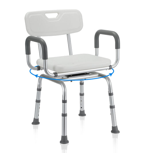 Duschstuhl 360° Drehbarer