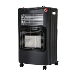 SWANEW Gasheizer für Gasflasche, Gasheizung, 4200W + 1200W Gas-Elektro-Heizgerät