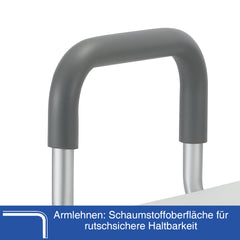 Duschstuhl 360° Drehbarer