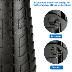 SWANEW Tragbarer Klapphocker, Leichte Teleskophocker, 6-44 cm Höhenverstellbare Falthocker, Tragfähigkeit 150 kg