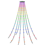 SWANEW LED Lichterkette Christbaumbeleuchtung, 160 LEDs, Baummantel