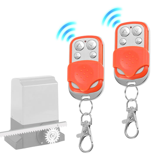 SWANEW Schiebetorantrieb Fernbedienung, Garagentoröffner Fernsteuerung, 50M, mit 4 Tastenfunktionen, Funksteuerung