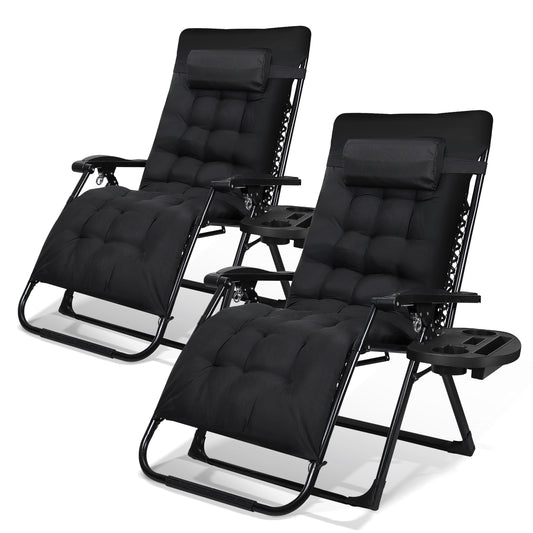 SWANEW Sonnenliege, Liegestuhl, klappbar Gartenstuhl, Relaxsessel Liege