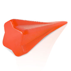 SWANEW Spaltkeil, Holz-Spaltgranate aus Carbon-Stahl 17cm Ø 7,4cm Keil Holzspaltkeil, Fällkeil Scheitkeil Drehkeil Spaltwerkzeug Keil