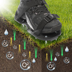 SWANEW Nagelschuhe, Rasenbelüfter-Schuhe, Rasenbelüfter Walking