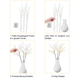 SWANEW 70 LEDs Lichterbaum, 50cm Lichterzweige, Weihnachtsdekoration, Batteriebetrieben
