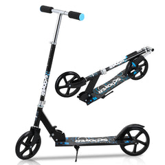 Kinderscooter Aluminium mit 205 mm Rädern & 3-fach höhenverstellbar