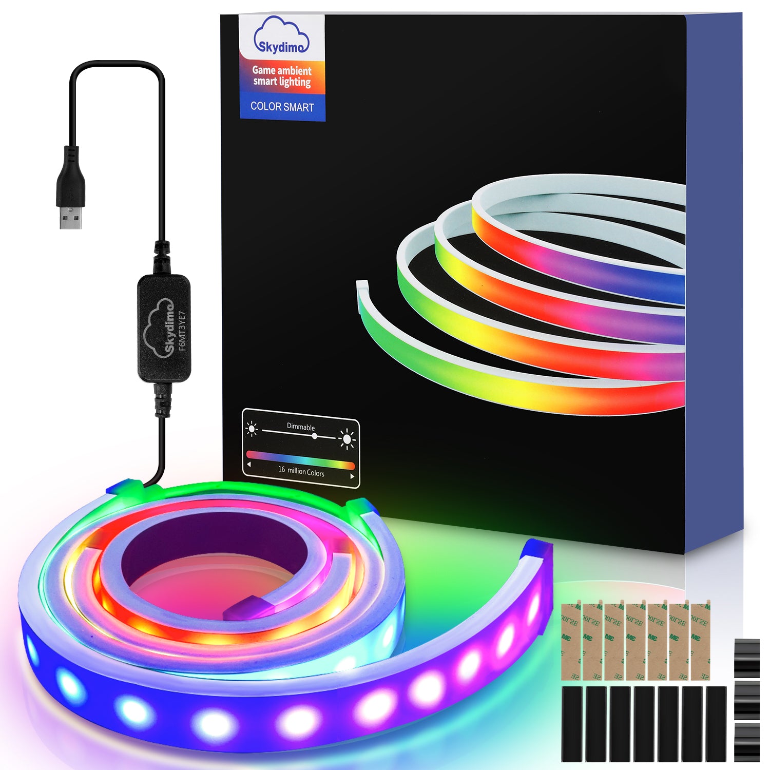2-10M Neon LED Strip RGBIC 