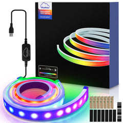 2-10M Neon LED Strip RGBIC 