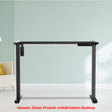 SWANEW Höhenverstellbarer Schreibtisch 70-115cm Tischgestell PC-Tisch DIY Elektrisch