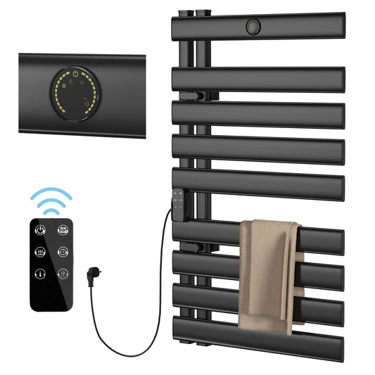 SWANEW Badheizkörper Handtuchhalter 425W, Handtuchheizkörper mit Fernbedienung