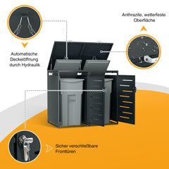 Mülltonnenbox 120L-240 L 