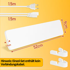 SWANEW Schimmel Heizung 50 W – Infrarot Schimmel Entferner & Wand-Infrarotpaneel für Bad, Küche, Keller – Schimmelbekämpfung & Feuchtigkeitskontrolle