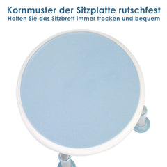 Duschhocker für Senioren 360°Drehbarer Runder