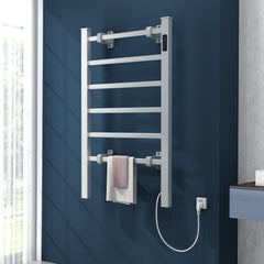 SWANEW Handtuchheizkörper Elektrisch, 100W Badheizkörper, Handtuchtrockner