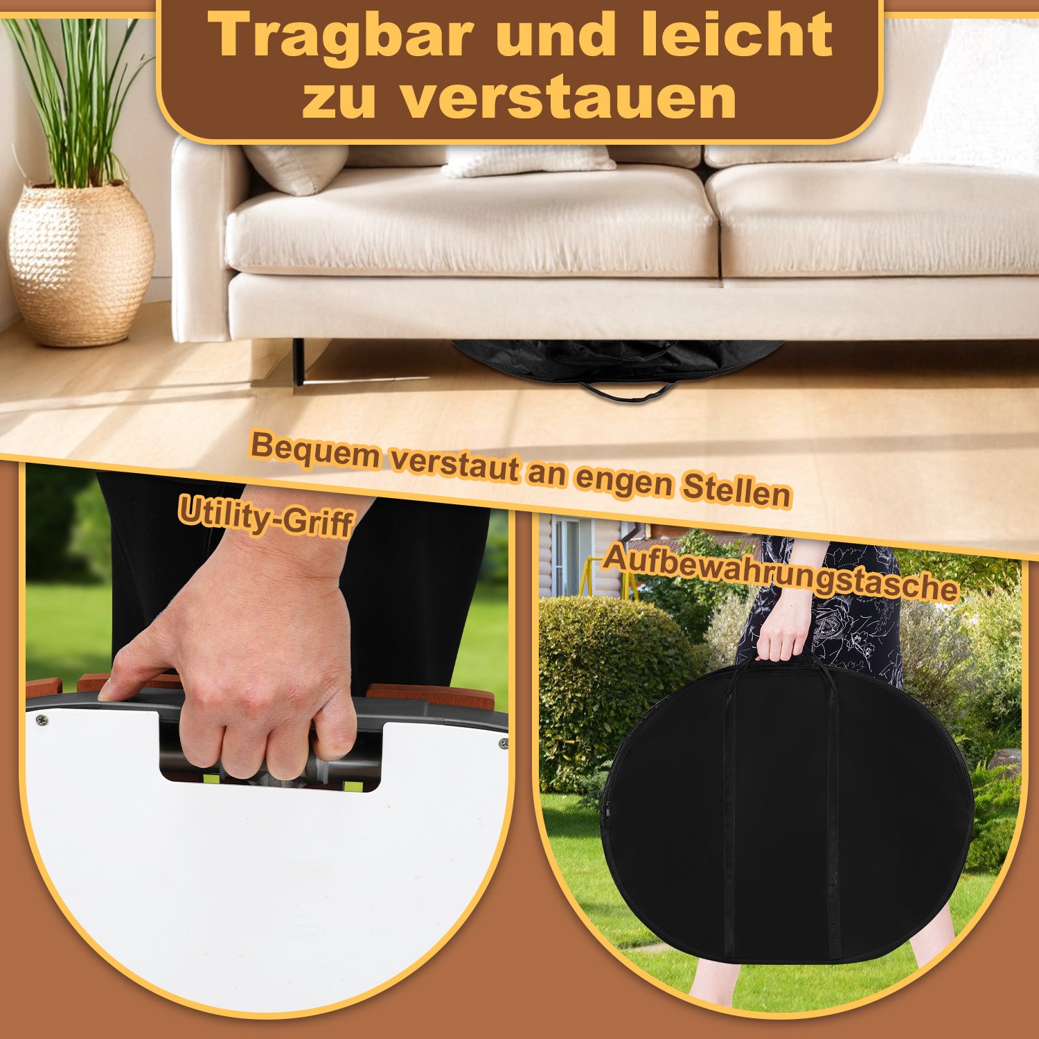 Bodendusche, Gartendusche