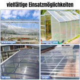 SWANEW Trapezblech Wellplatten, 2 mm FRP-Tageslichtplatten, Dachplatten, 90x120cm/90x160cm