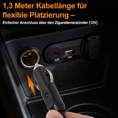 SWANEW Auto Sitzheizung/Auto Rücksitzheizung Matten 12V getrennt PKW KFZ Universal