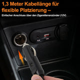 SWANEW Auto Sitzheizung, Auto Rücksitzheizung Matten mit Schalter 12V PKW KFZ getrennt carbonheizmatte Heizstufen