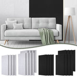 SWANEW Akustikpaneele selbstklebend, Akustikplatten, Hohe Dichte Wandakustik, 120x60cm
