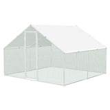 SWANEW Hühnerstall Freilaufgehege, 3x3x2m Voliere, Kleintierstall